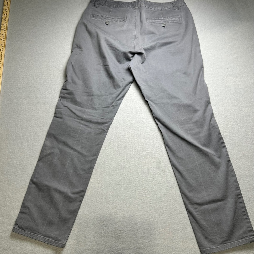 Bonobos Chinos Mens 32/30 Grey Slim Fit Straight Leg Cotton Twill Pants - Picture 3 of 9